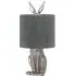 Arminian Hare Table Lamp - Silver, Resin