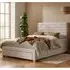 Arnhem Double Bed with Storage - Grey, Velvet