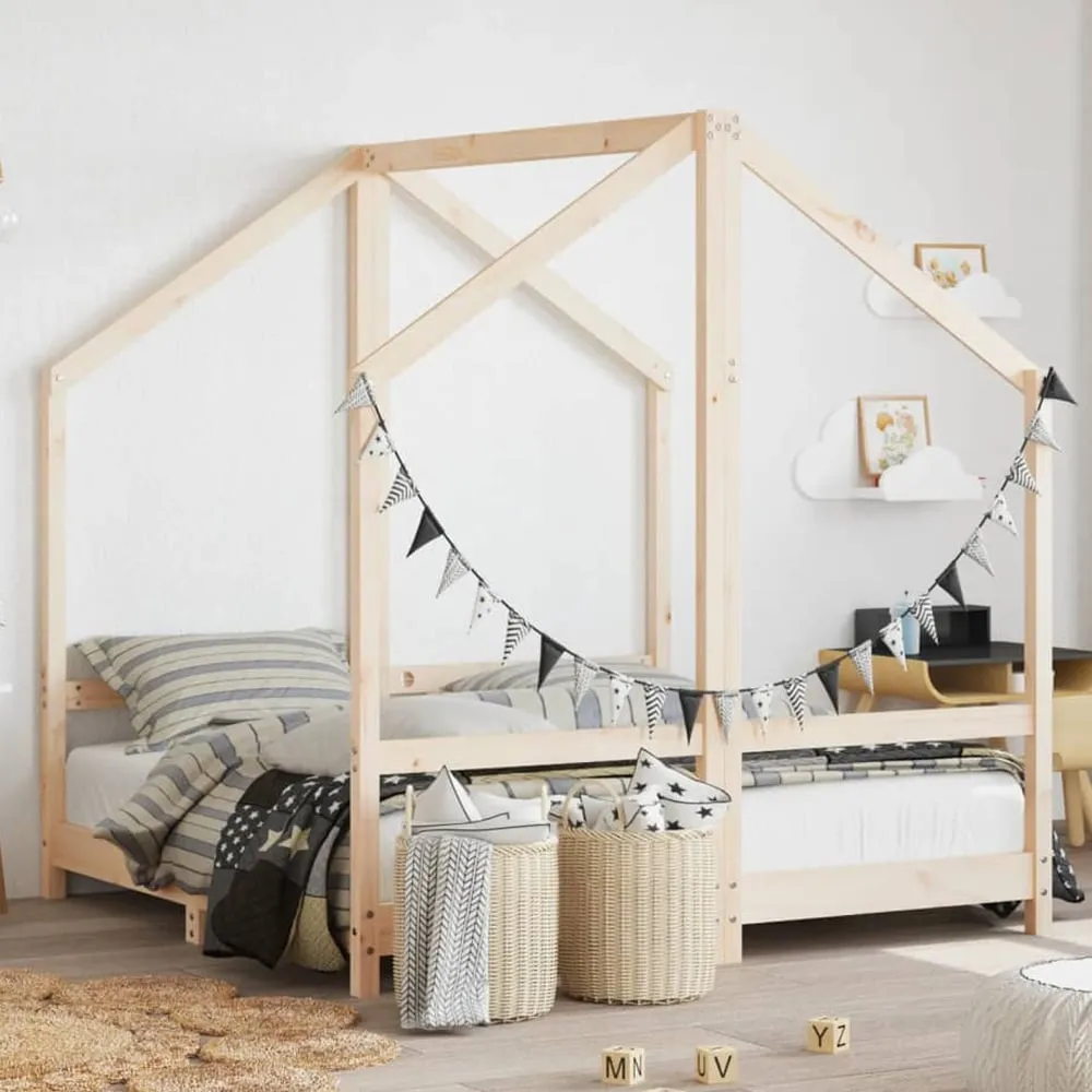 Arnold Double Sided Daybed Frame - Brown, Pine Wood