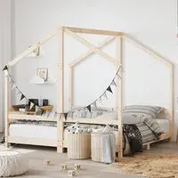 Arnold Double Sided Daybed Frame - Brown, Pine Wood