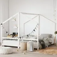 Arnold Double Sided Daybed Frame - White, Pine Wood