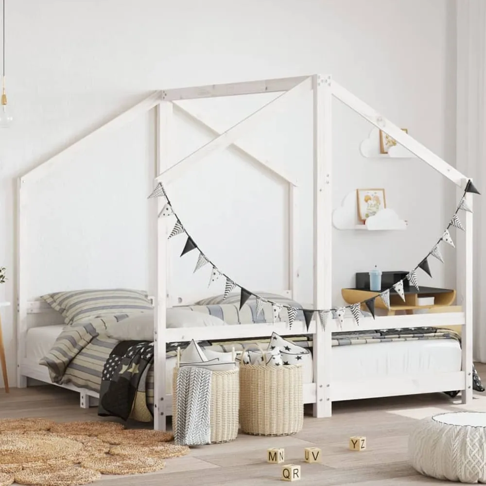 Arnold Double Sided Daybed Frame - White, Pine Wood