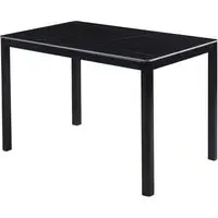 Arta Large Dining Table - Black, Sintered Stone
