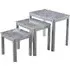 Arta Nest of 3 Tables - Grey, Sintered Stone
