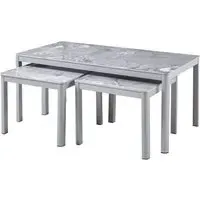 Arta Nesting Coffee Tables - Grey, Sintered Stone