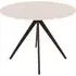 Arta Round Dining Table - White, Wood