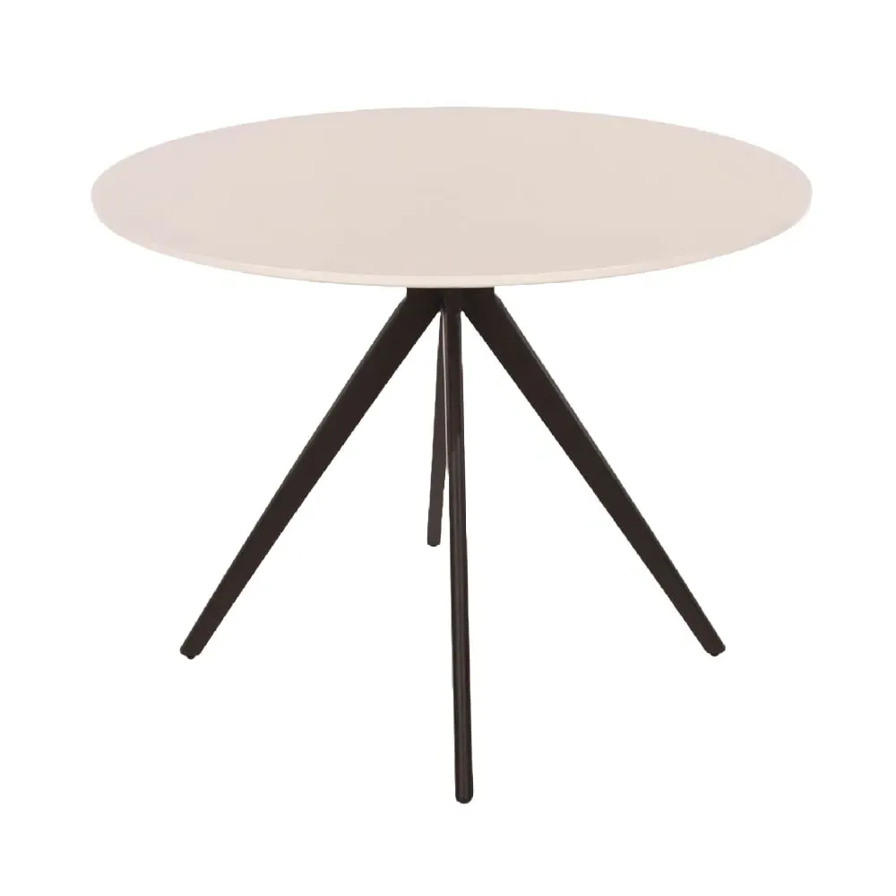 Arta Round Dining Table - White, Wood