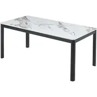 Arta Sintered Stone Coffee Table - White
