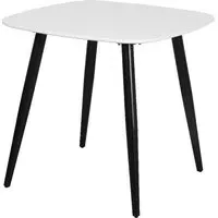 Arta Square Dining Table - White, Wood