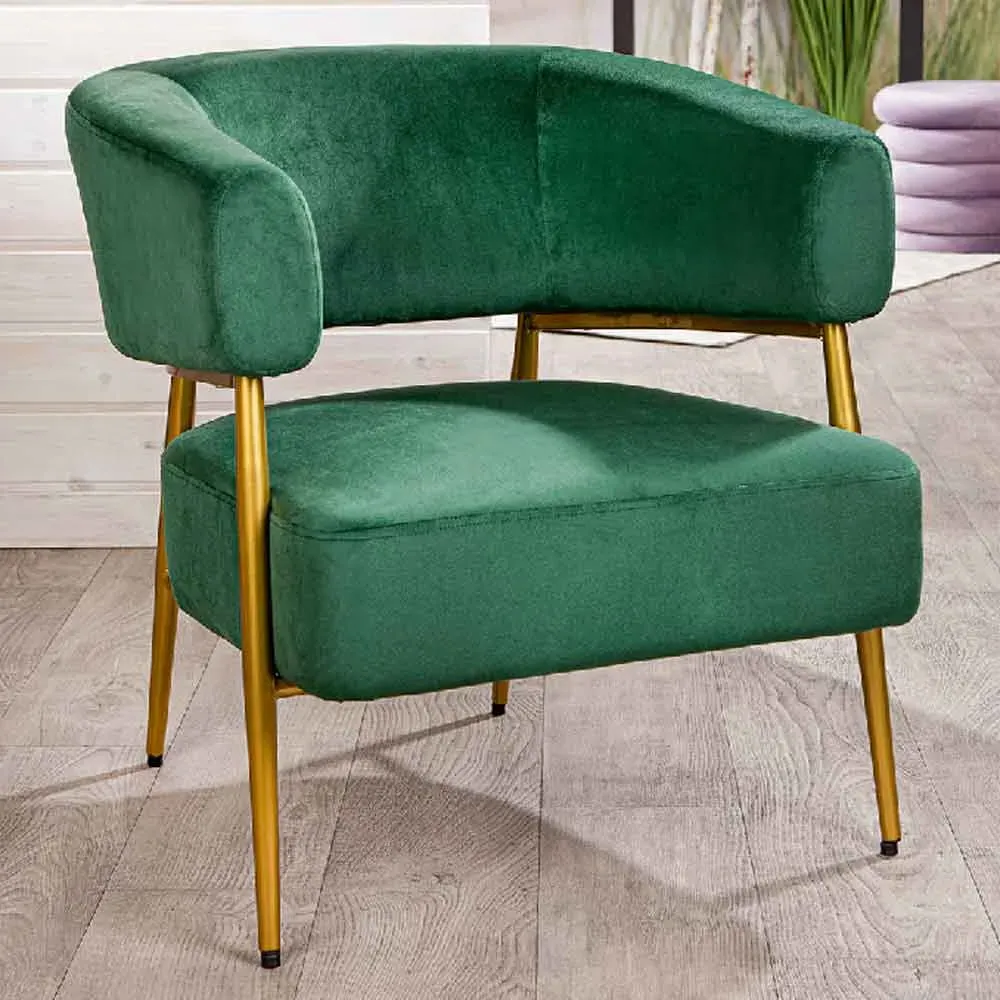 Artevia Armchair - Green, Velvet product