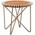 Artok Round Side Table - Natural, Acacia Wood