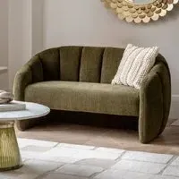 Ascoli 2-Seater Sofa - Moss Green, Fabric