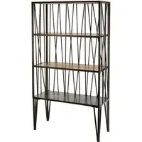 Ashbling 3-Tier Shelving Unit - Natural, Black