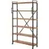 Ashbling 5-Tier Shelving Unit - Natural, Black