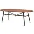 Ashbling Oval Dining Table - Natural, Walnut Wood