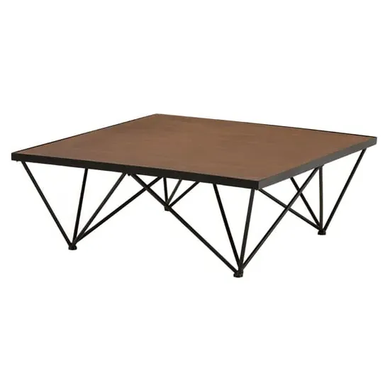 Ashbling Square Coffee Table - Natural, Fir Wood