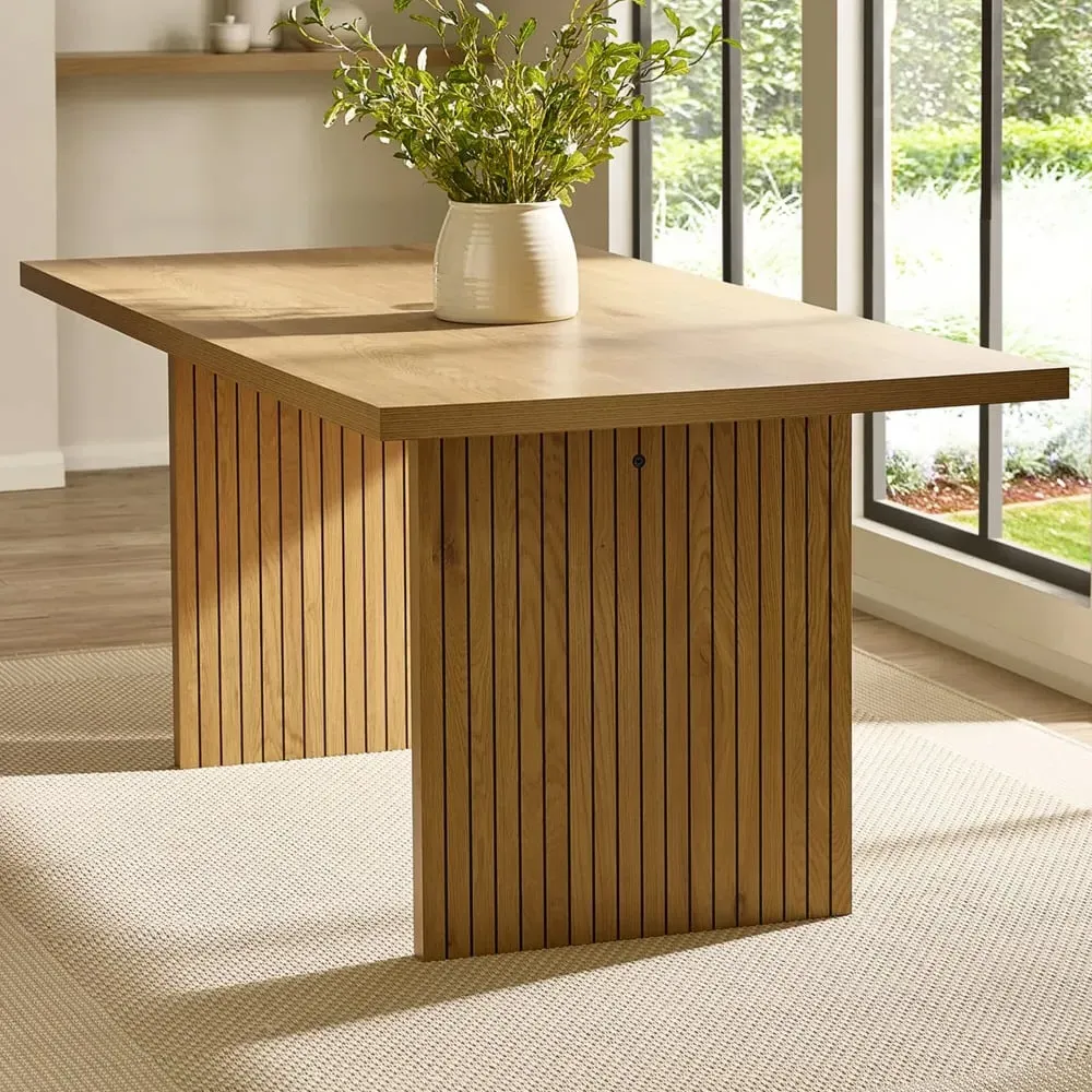 Ashland Rectangular Dining Table - Light Oak