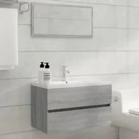 Assago 2 Piece Bathroom Furniture Set - Grey