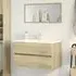 Assago 2 Piece Bathroom Furniture Set - Sonoma Oak