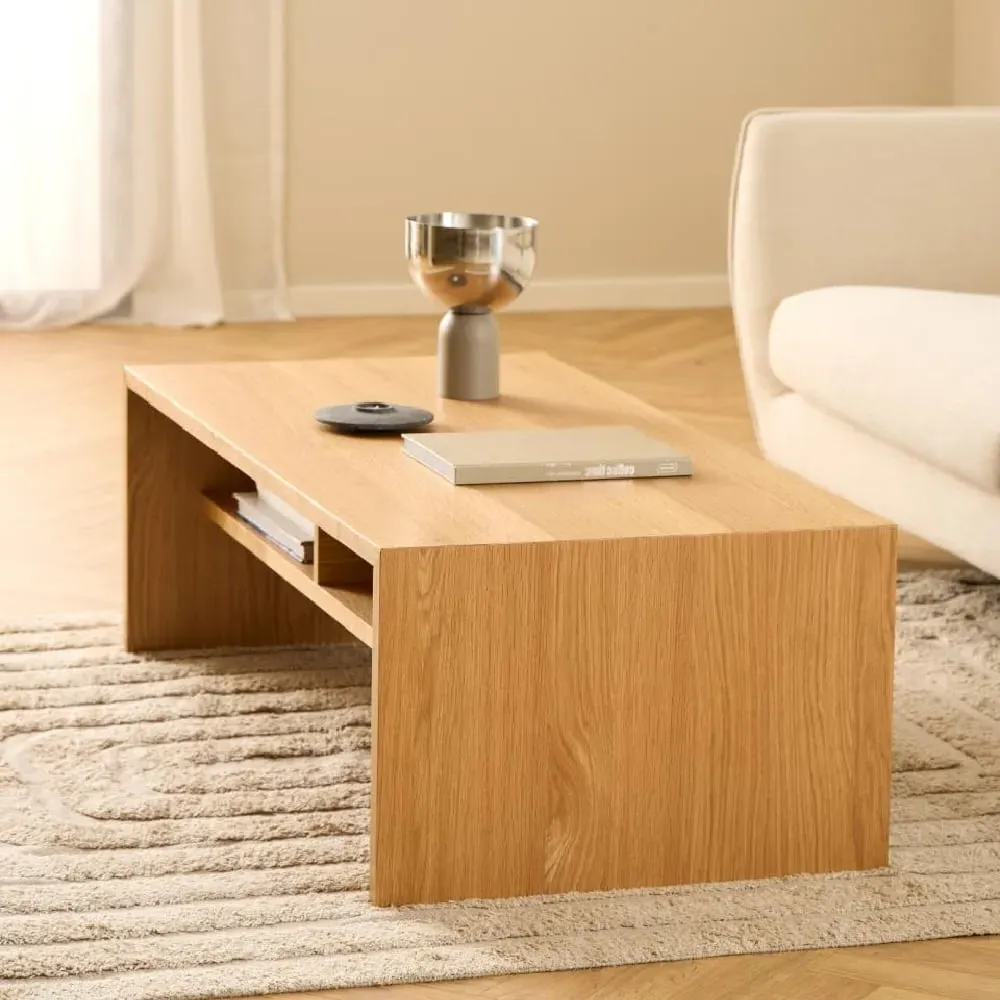 Assago Rectangular Coffee Table - Oak