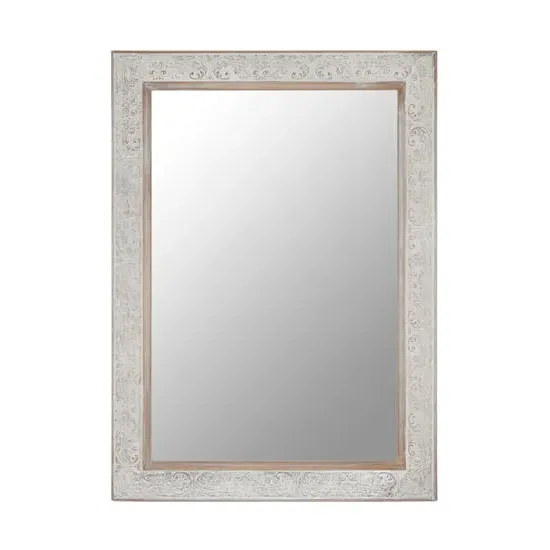 Astoya Rectangular Wall Mirror - Antique Silver image