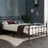 Atalla Single Bed Frame - Black, Metal