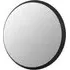 Athens Large Round Wall Mirror - Black