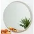 Athens Large Round Wall Mirror - Silver
