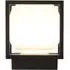 Athens LED Outdoor Light with Opal Shade - Black