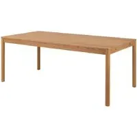 Athens Rectangular Dining Table - Oak