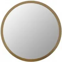 Athens Small Round Wall Mirror - Gold