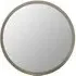 Athens Small Round Wall Mirror - Silver