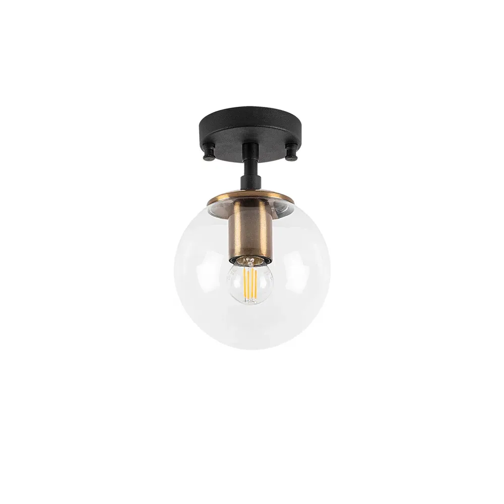 Atmaca Ceiling Light - Black, Metal product