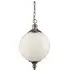 Atom Pendant Light - Antique Brass, Opal Glass