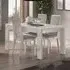 Attoria Dining Table - White, MDF