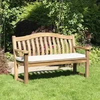 Atwater Large Turnberry Garden Bench - Natural, Acacia Wood
