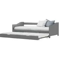 Atwater Pull Out Sofa Bed - Grey, Wood