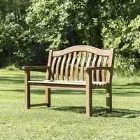 Atwater Small Turnberry Garden Bench - Natural, Acacia Wood