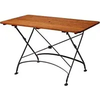 Auckland Rectangular Outdoor Dining Table - Natural, Wood