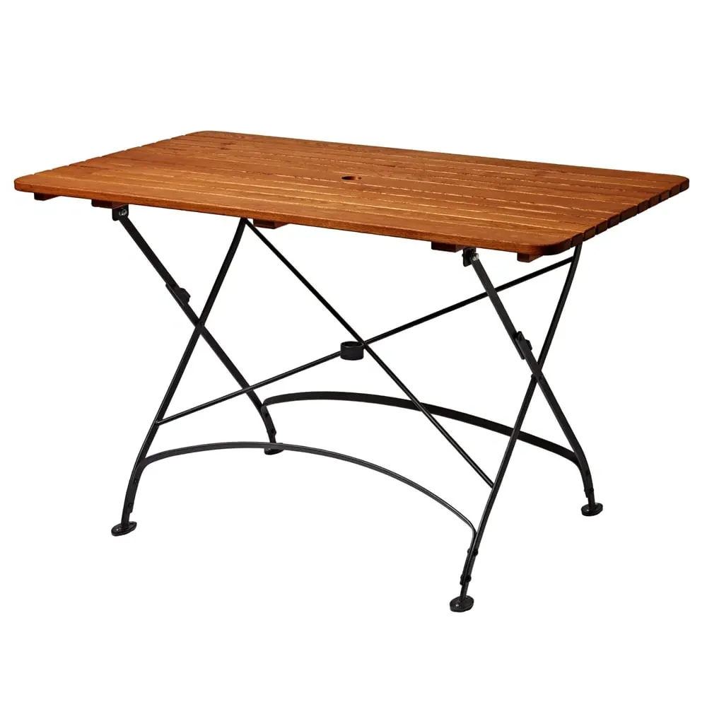 Auckland Rectangular Outdoor Dining Table - Natural, Wood