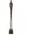 Augusta Female Body Sculpture - Antique Brown, Aluminium