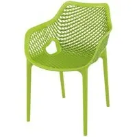 Aultas Garden Armchair - Tropical Green, Polypropylene