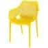 Aultas Garden Armchair - Yellow, Polypropylene