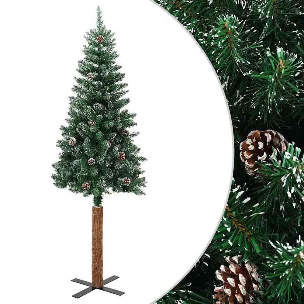 Aurelia 150cm Christmas Tree with Snow-Tipped Branches - Green, PVC product
