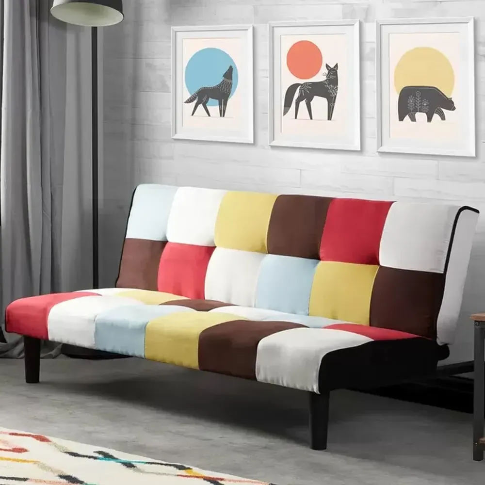 Aurorae Sofa Bed - Multicoloured, Fabric