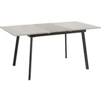 Avah Extendable Dining Table - Concrete Effect, Wood