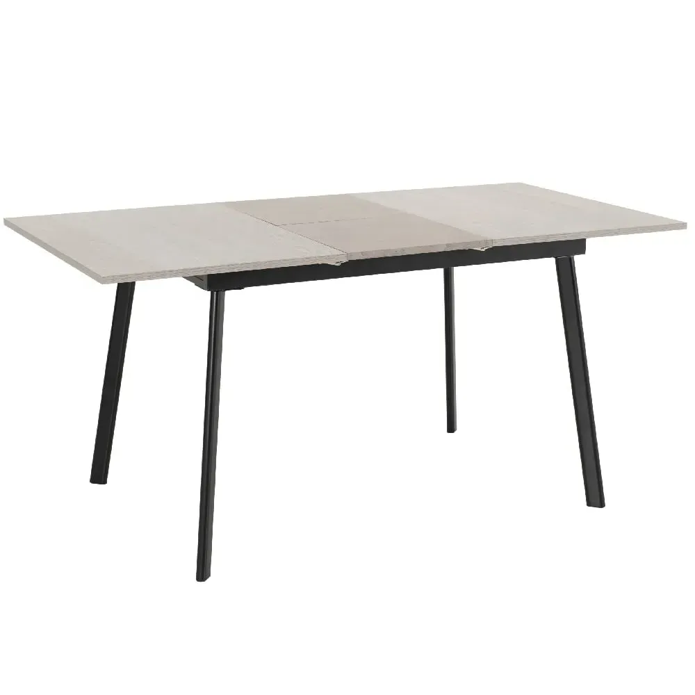 Avah Extendable Dining Table - Concrete Effect, Wood image