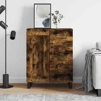 Avalon Sideboard with 1 Door 3 Drawers - Smoked Oak alternate view