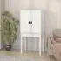 Aveiro Pinewood Highboard with 2 Doors - White
