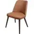Avelay Bedroom Chair - Cognac, Faux Leather